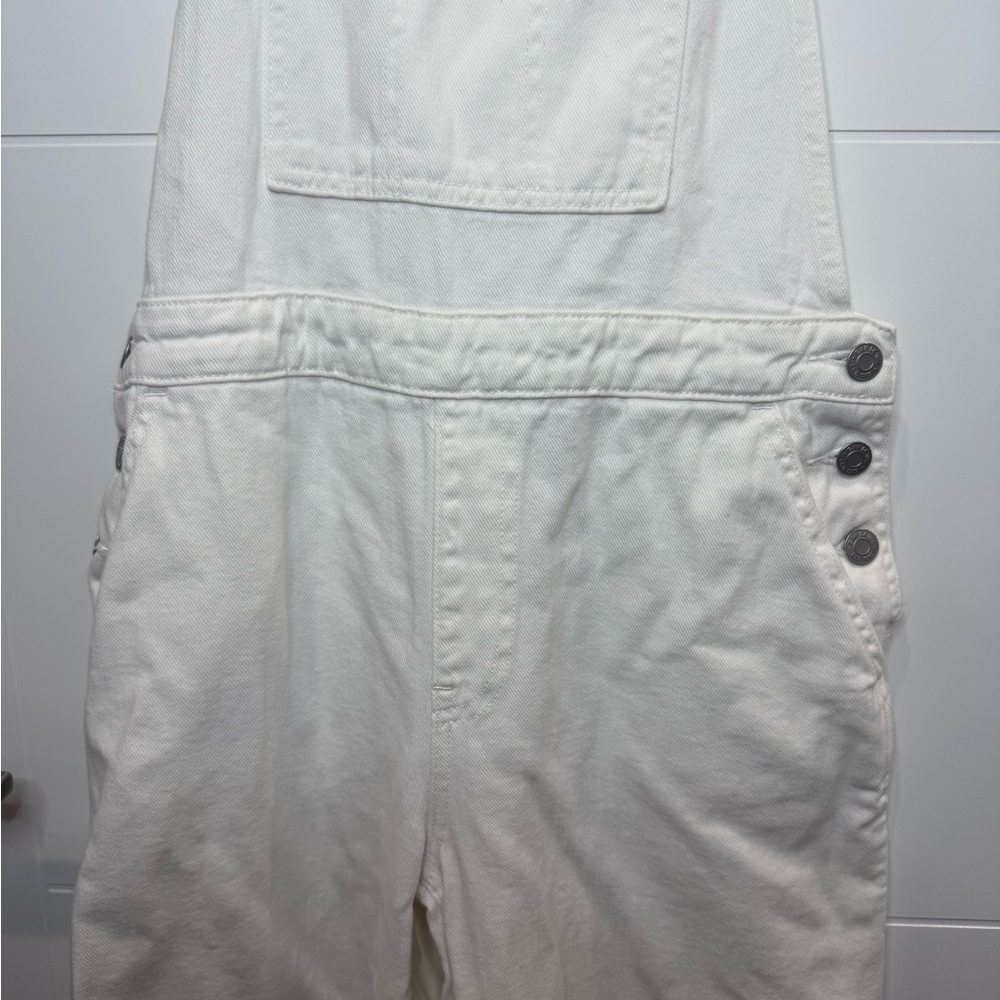GAP wide leg overalls in WHITE size small‎ - Picture 3 of 11
